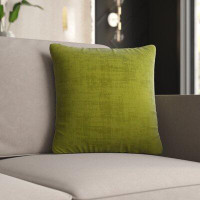 George Oliver Pillows, 18 X 18 Square, Insert Included, Accent, Sofa, Couch, Bedroom, Polyester, Green