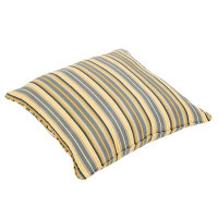 Winston Porter Calveston Stripe Indoor/Outdoor Euro Pillow