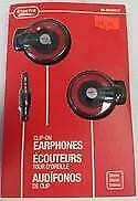 ELECTRA CLIP-ON STEREO EARPHONES - NEW $9.99