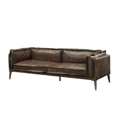 Contemporary styling is exemplified in the design of the Bryce collection. Offered in distress choco...