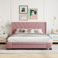 Latitude Run® Queen Size Storage Bed