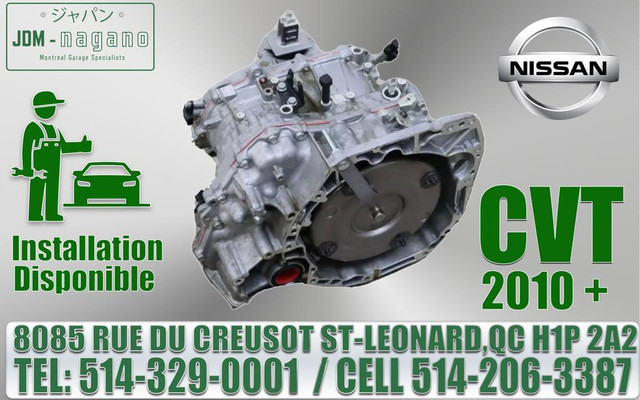 Nissan Versa Nissan Sentra CVT transmission 2010 2011 2012 2013 2014 2015 2016 2017 CVT trans in Transmission & Drivetrain in Greater Montréal