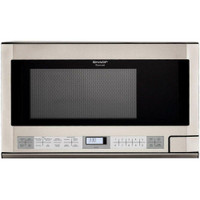 SHARP CAROUSEL OVER-THE-COUNTER MICROWAVE OVEN 1.5 CU. FT. 1100W BLOWOUT SALE FROM $149.99 no tax
