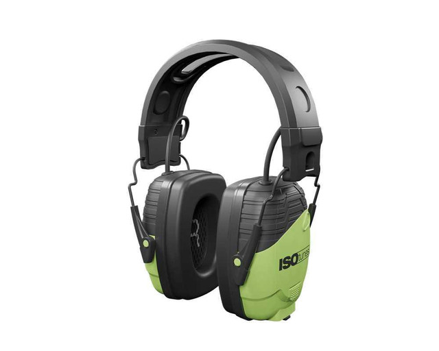 2024 ISO Tunes LINK Aware Bluetooth Earmuff - Safety Green, Ambient Listening Technology in Outdoor Tools & Storage in Alberta