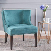 Charlton Home Staas 71.12Cm Wide Tufted Polyester Wingback Chair