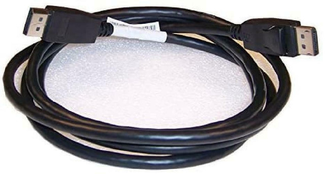 6 ft. USED Lenovo DisplayPort to DisplayPort M-M Cable - Bulk - Black - 03X6405 in Cables & Connectors - Image 4