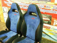 JDM 2002-2007 SUBARU IMPREZA WRX STI FRONT SEATS BLUE SEATS FOR SALE