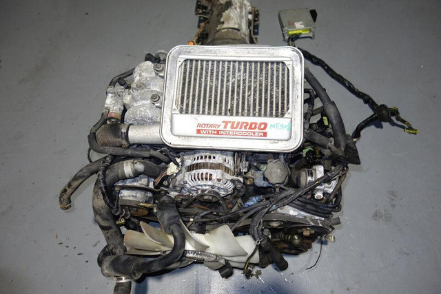 JDM Mazda RX7 13B Turbo Rotary Engine Automatic Transmission FC3S RX-7 FC 1988-1991 in Engine & Engine Parts - Image 2