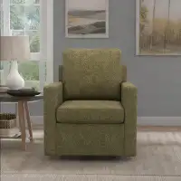 Latitude Run® Upholstered Swivel Armchair