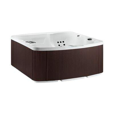 Lifesmart Spas Lifesmart Spas LS500 Plus 110 Volt 5-Person 23-Jet Rectangle Plug and Play Hot Tub with Ozonator in Hot Tubs & Pools