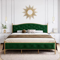 House of Hampton Fonsecca Tufted Panel Bed