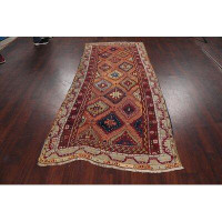 Rugsource Pre-1900 Antique Vegetable Dye Oushak Oriental Area Rug Hand-Knotted 4X8