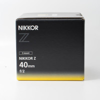 NIKKOR Z 40mm f/2 (ID: 1712)