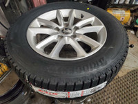 Brand new and used 225 65 17 winter tires on OEM Dodge Caravan Journey Town and Country wheels 5x127 with TPMS sensors