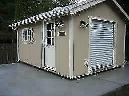 NEW IN STOCK! Brand new white 5' x 7' roll up door great for shed or garage! in Garage Doors & Openers in Peterborough Area