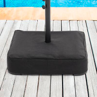Arlmont & Co. Patio Umbrella Base Weighs 320LBs Filled With Sand Oxford Fabric for Umbrella