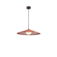 Bover Nans - S/55 Outdoor LED Dimmable Pendant - TRIAC Dimmable - Graphite Brown Frame