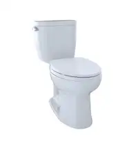 TOTO Entrada Two-Piece Elongated Toilet With Seat CST244EF#01