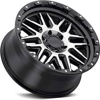 Roues 17 Black Rhino Wheel Set Ford F150 Mag F-150 Roue 17x9 Wheels Mag Noir Black Rims 6x135 in Tires & Rims