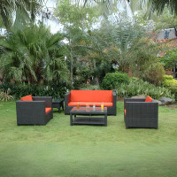 Hokku Designs Presas Casa Bella 4-Pieces Deep Seating Set