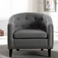 Winston Porter Michelee 28.3'' Wide Tufted Club Chair