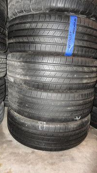 225 65 17 2 Michelin Defender Used A/S Tires With 95% Tread Left