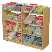 Childcraft Mobile Shelving Unit with Trays