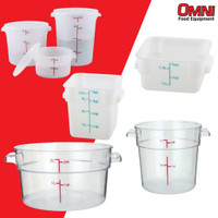BRAND NEW Polypropylene Storage Container - Various Sizes - ON SALE (Open Ad For More Details)