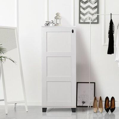 East Urban Home Armoire de rangement pour chaussures 16 paires in Hutches & Display Cabinets in Québec