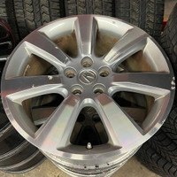 Set of 4 Used ACURA Wheels 19 inch 5x120 SILVER for Sale