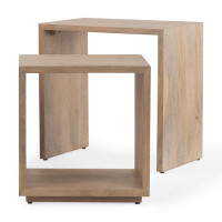 Loon Peak Colly Solid Wood Frame Nesting Tables