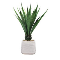 Vintage Home 54.57" Artificial Agave Plant in Planter