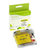 fuzion™ Premium Compatible Inkjet Cartridge for Printers Using the Brother LC203 Yellow Inkjet Cartridge