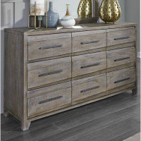 Foundry Select Marco 9 Drawer Dresser with Mirror