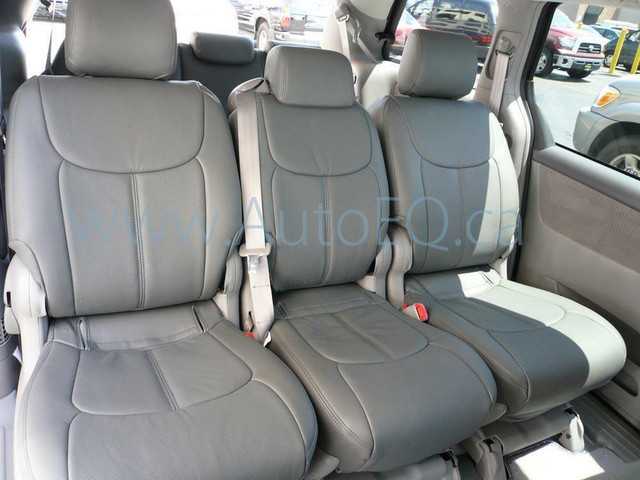 Clazzio Synthetic Leather Seat Covers (3 Rows) | 2011-2023 Toyota Sienna Minivan in Other Parts & Accessories - Image 2
