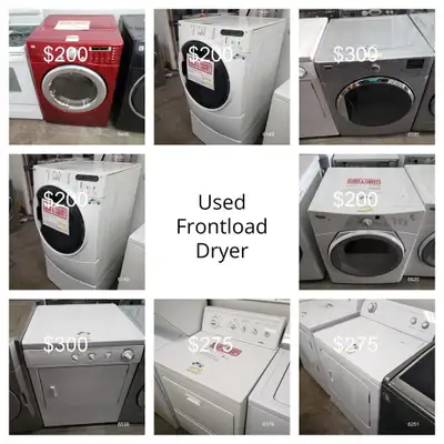 Advanced Cleaning Technology Front Load Dryer comes with innovative features for deep, efficient cle...