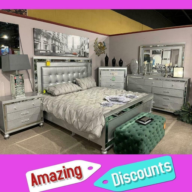 King and Queen Bedroom Sets Sale in Beds & Mattresses in Hamilton - Image 2
