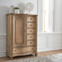 Pulaski Furniture Weston Hills 6 Drawer 44.06" W Solid Wood Combo Dresser