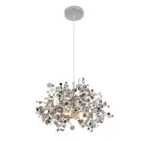 Everly Quinn 3 - Light Single Geometric Pendant with No Secondary Or Accent Material Accents