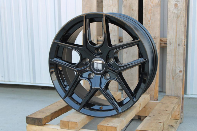 17x8 Touren TR79 Gloss Black Wheels 5x127 in Tires & Rims in Alberta - Image 3