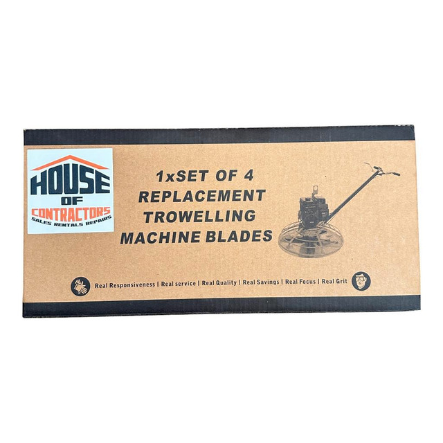 HOC 36 INCH POWER TROWEL FINISHING BLADES S100, HS100 + FREE SHIPPING in Power Tools - Image 3