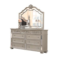 House of Hampton Fyvie 6 Drawer 68" W Double Dresser with Mirror