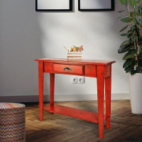 NAAV Naav-511 Handcrafted Tall Foyer Table Authentic Canadian Made Rustic Pine Furniture (Shipping 4 To 7 Weeks)