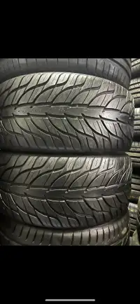 TWO LIKE NEW 245 / 35 R20 GENERAL GMAX AS ALL SEASON TIRES