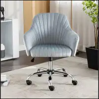 Wrought Studio Modern Home Office Chair With Adjustable Height And Casters 18596D0880B94CD8AB6FCC0ED33157C4