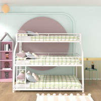 Isabelle & Max™ Ouitchambo Twin over Full over Queen Triple/Quad Bunk Bed by Isabelle & Max