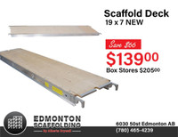 Scaffold Deck - Plank Save $66