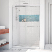 Arizona Shower Door Leser 48" W x 70.38" H Bypass Frameless Shower Door