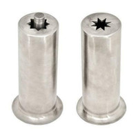 CHURRO SPOUTS - TWO HEADS - FIT ON SAUSAGE STUFFERS FREE SHIPPING