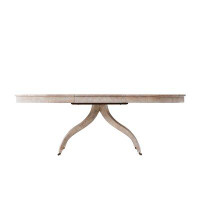 Theodore Alexander Composition Extendable Solid Wood Dining Table